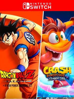 DRAGON BALL Z KAKAROT mas A NEW POWER AWAKENS SET mas Crash Bandicoot 4 Its About Time - Nintendo Switch