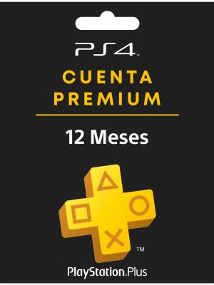 PSN PLUS PREMIUM 12 MESES CUENTA PRINCIPAL PS4