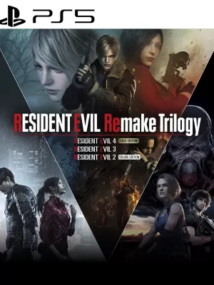 Resident Evil Remake Trilogy PS5
